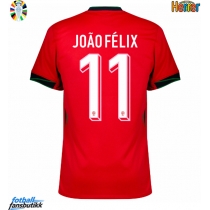 Portugal Joao Felix #11 Hjemmedrakt EM 2024 Kortermet